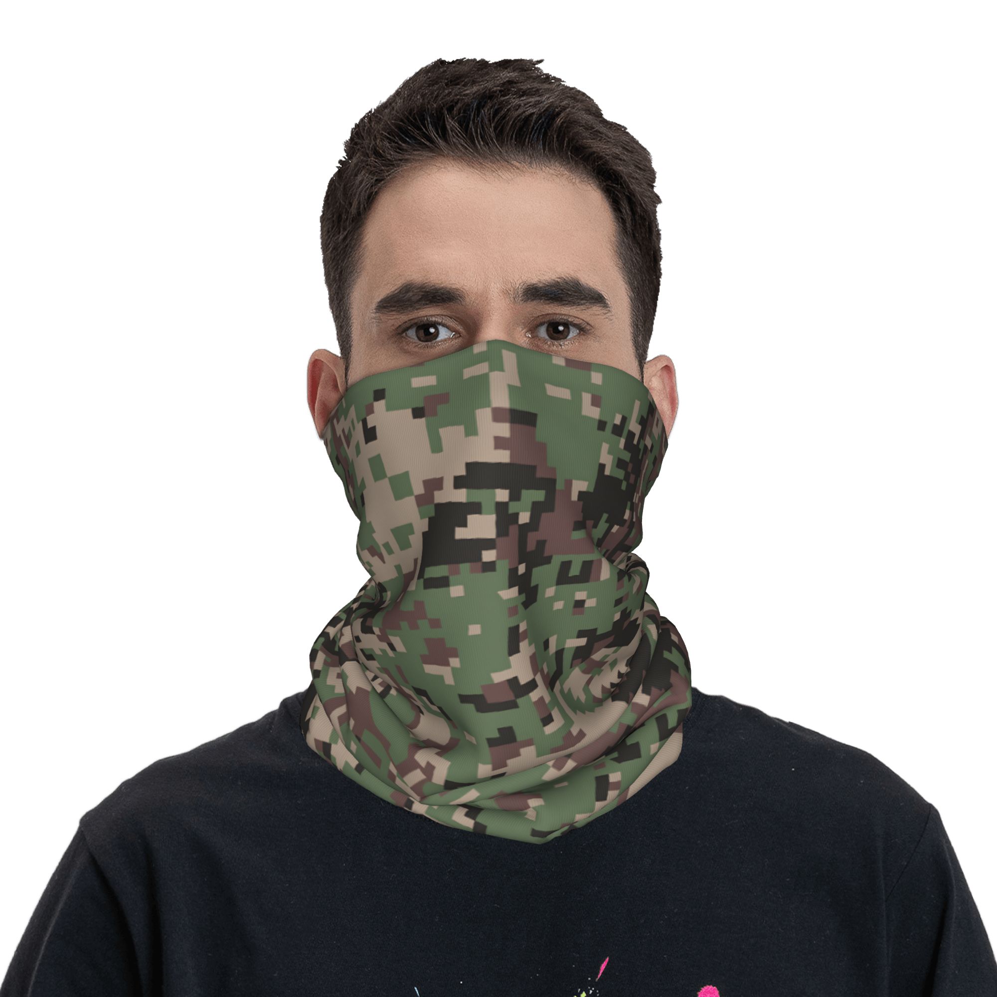 Women'S Fashion Ww2 - WW2 German Camos Bandana Neck Gaiter