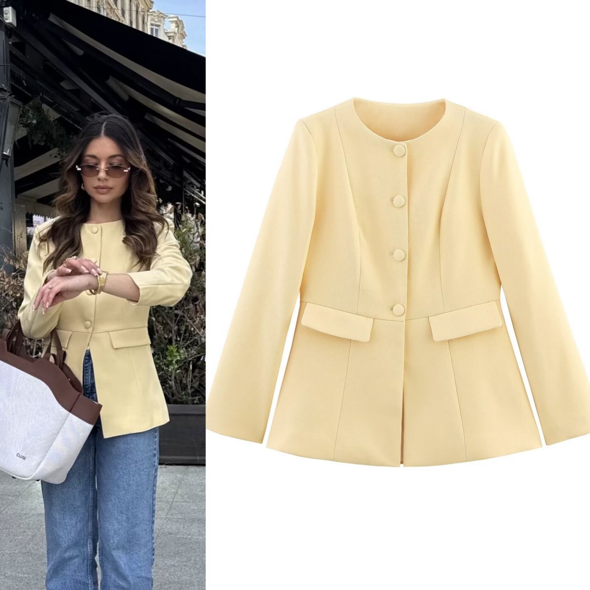 Velvet Blazer Women - ETJ 2025 women's new elegant fashion