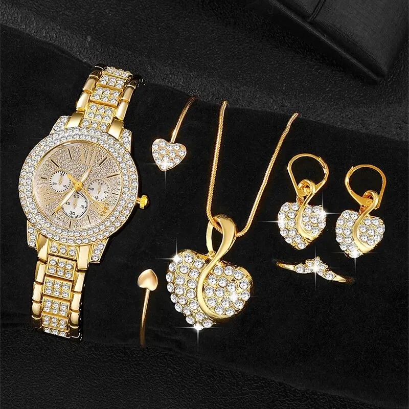 Women'S Fashion Gifts - Women's Quartz Watch Gold Luxury Women