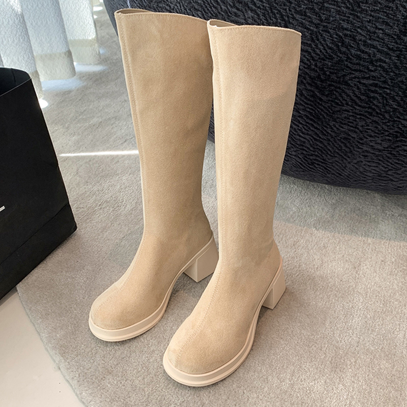 Women’s High Boots Suede High  - Women'S Fashion Winter 2025 리뷰 및 가격