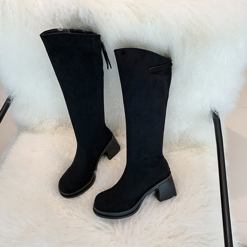 Women’s High Boots Suede High  - Women'S Fashion Winter 2025 리뷰 및 가격