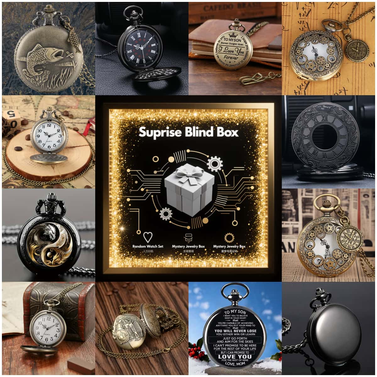 1PC Surprise Mystery Watch Bli - Fashion Women Watches 리뷰 및 가격