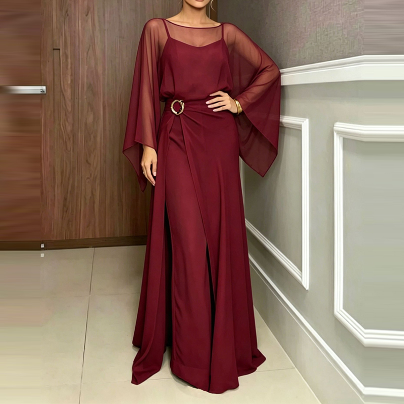 Elegant Simple Off Shoulder Lo - Women'S Fashion Vintage Off Shoulder Long Sleeve Jumpsuit 리뷰 및 가격