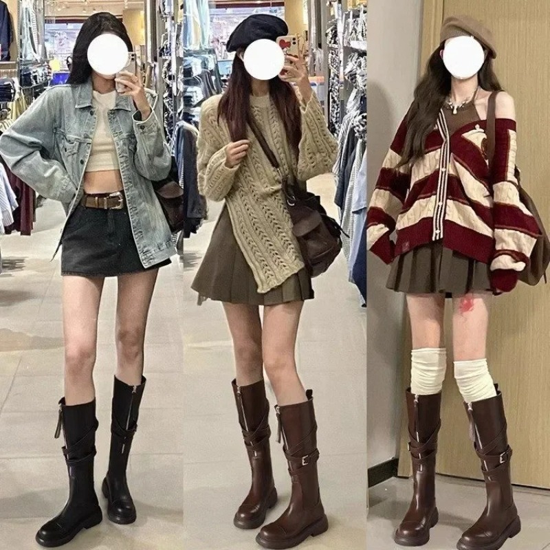 Women's High-Top Knight Boots  - Sale Fashion Women 리뷰 및 가격