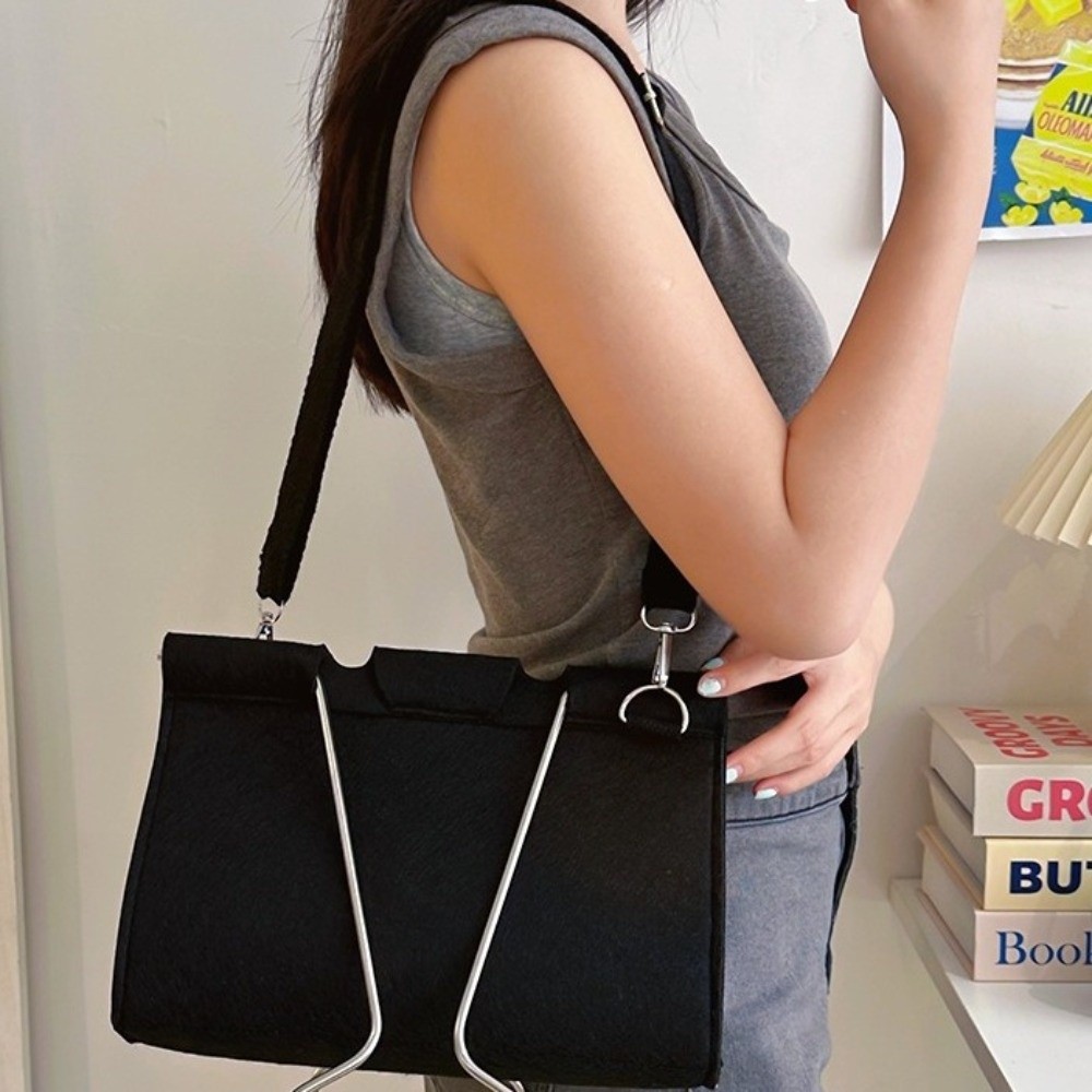 Large-Capacity Felt Binder Cli - Women Fashion Fun 리뷰 및 가격