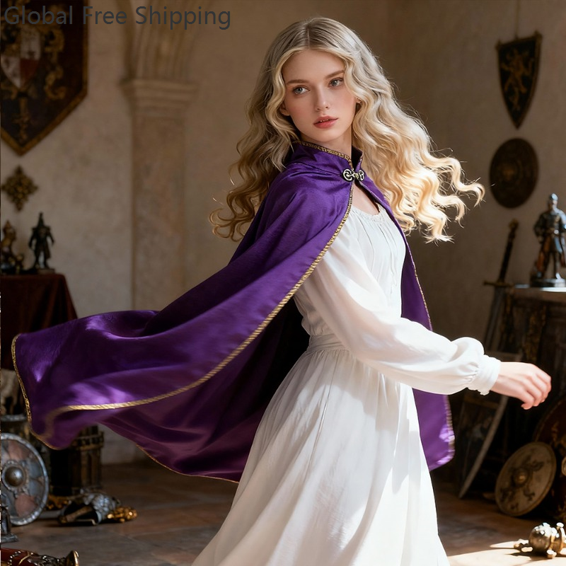 Cape Cloak Costume King Queen  - Velvet Blazer Women 리뷰 및 가격