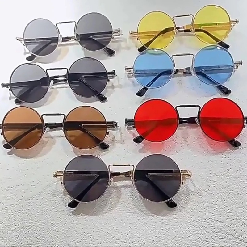 Vintage Metal Frame Round Sung - Women Fashion Glasses 리뷰 및 가격