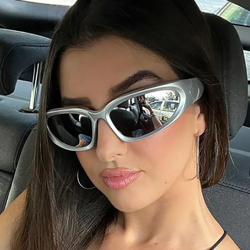 Luxury Y2K Sports Punk Sunglas - Women Fashion Glasses 리뷰 및 가격