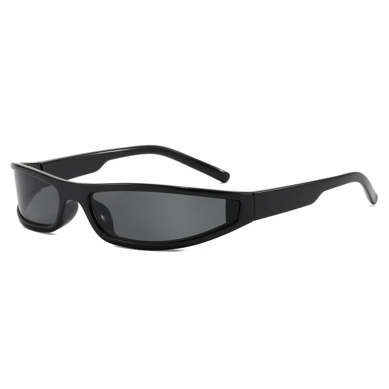 Y2K Narrow Rectangle Wrap Arou - Women Fashion Glasses 리뷰 및 가격