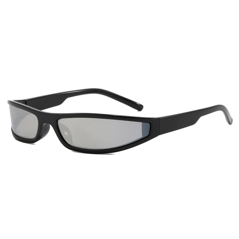 Y2K Narrow Rectangle Wrap Arou - Women Fashion Glasses 리뷰 및 가격