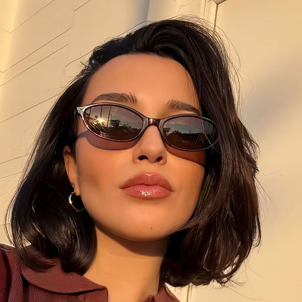 Vintage Small Cat Eye Sunglass - Women Fashion Glasses 리뷰 및 가격