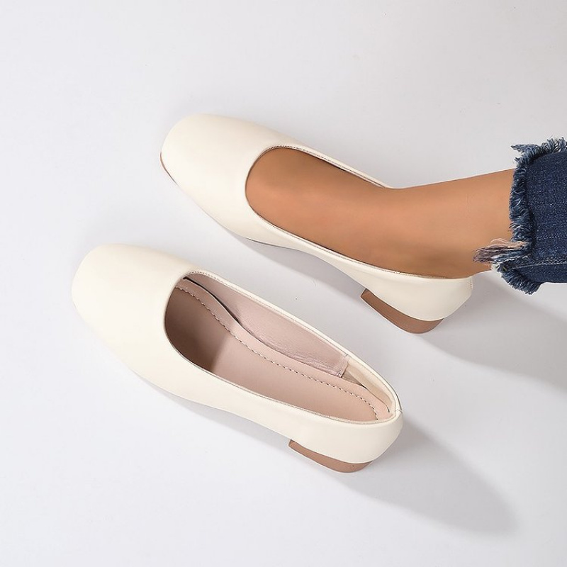 Soft Leather Round Toe Slip-On - Women'S Fashion Shoes 리뷰 및 가격