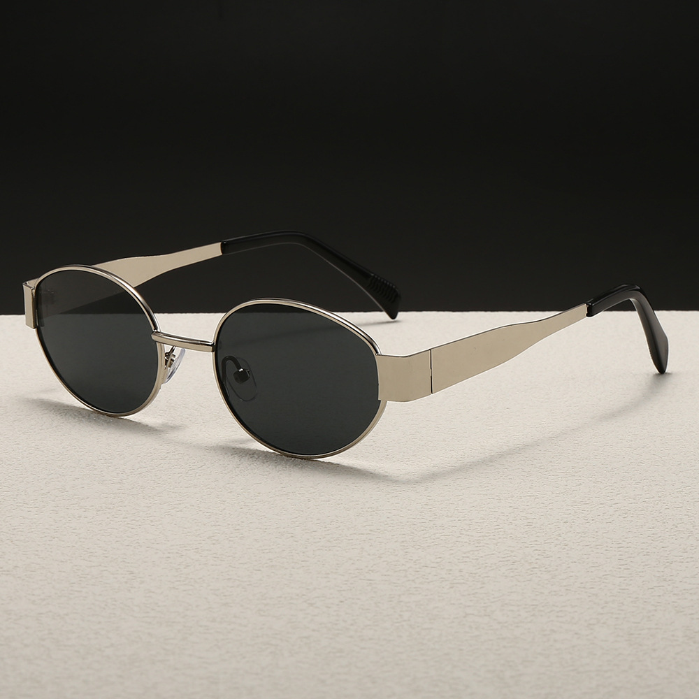 Trendy Round Frame Metal Sungl - Women'S Fashion Eyeglass Frames 리뷰 및 가격