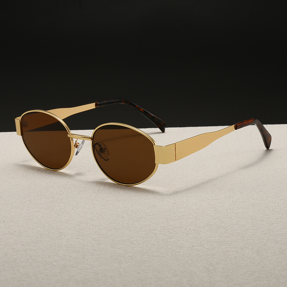 Trendy Round Frame Metal Sungl - Women'S Fashion Eyeglass Frames 리뷰 및 가격
