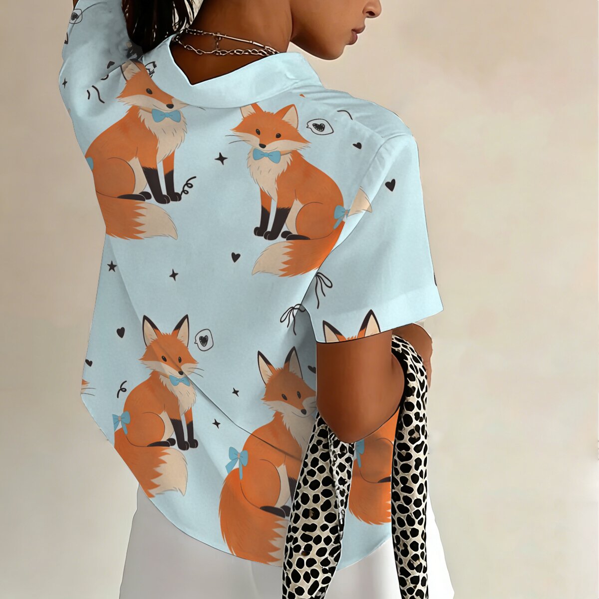 Summer women's short-sleeve sh - Women Fashion Fun 리뷰 및 가격