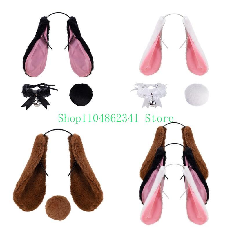 652F Rabbit Tail Ears Hairband - Women Fashion Fun 리뷰 및 가격