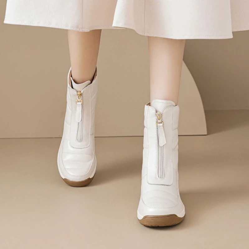 Booties Round Toe Waterproof W - Sale Fashion Women 리뷰 및 가격