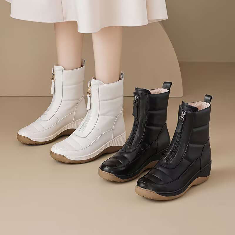 Booties Round Toe Waterproof W - Sale Fashion Women 리뷰 및 가격