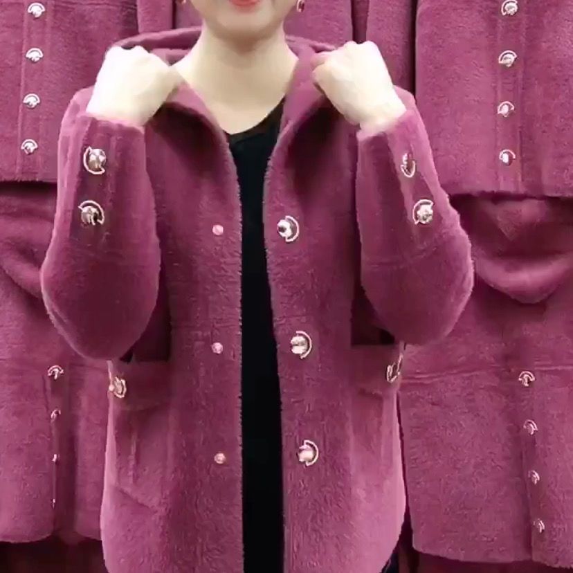 NEW Middle Aged Elderly Mother - Velvet Blazer Women 리뷰 및 가격
