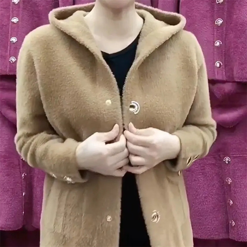 NEW Middle Aged Elderly Mother - Velvet Blazer Women 리뷰 및 가격