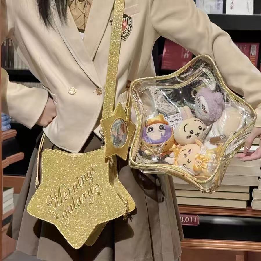 Y2K Cute Bling Star Ita Crossb - Women Fashion Fun 리뷰 및 가격