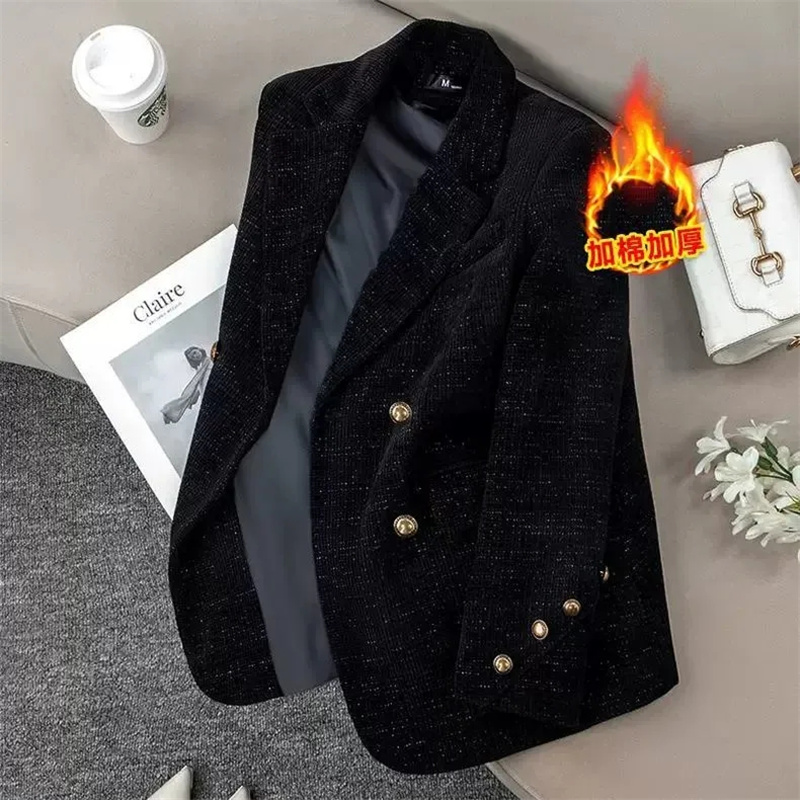 Black Corduroy Suit Jacket For - Velvet Blazer Women 리뷰 및 가격