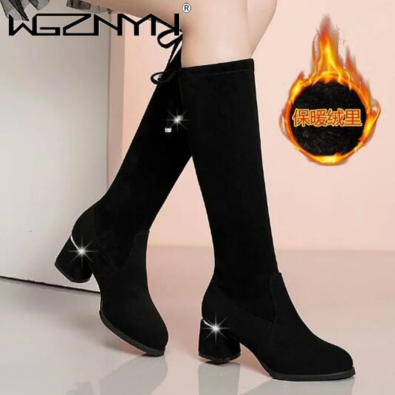 Women Autumn Winter Black Knee - Women'S Fashion Winter 2025 리뷰 및 가격