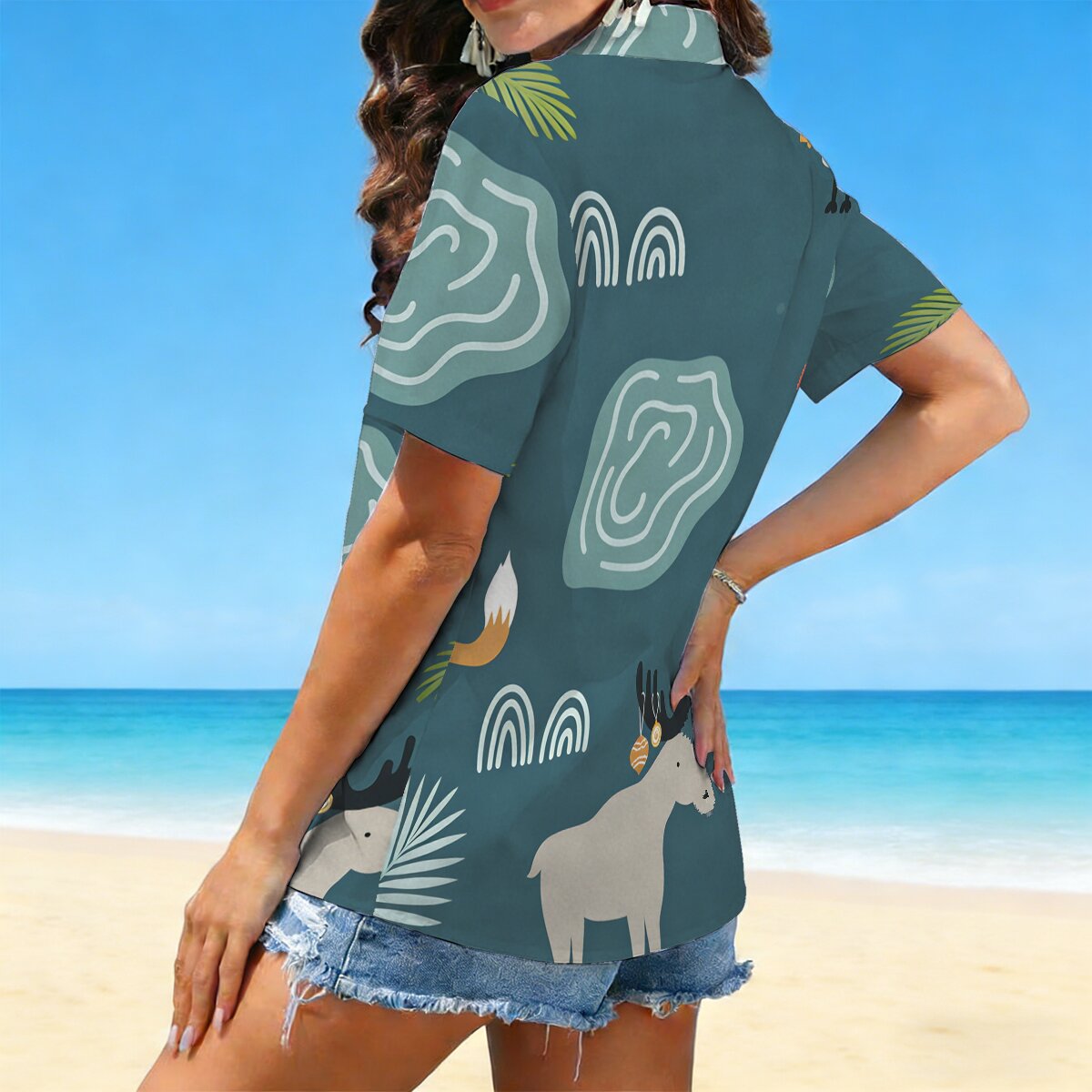 Fashion plus size women's shor - Women Fashion Fun 리뷰 및 가격