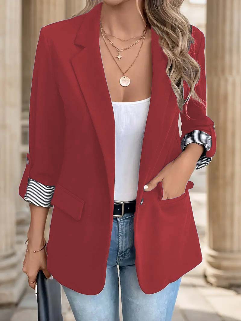 2025 Women's Slim Fit Casual B - Velvet Blazer Women 리뷰 및 가격