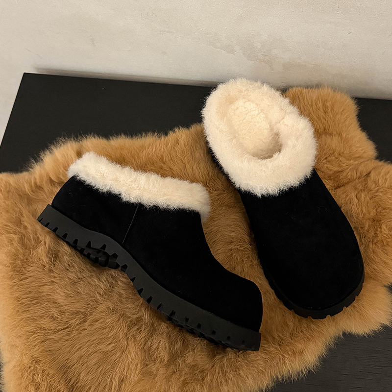 Women Fluffy Mules Shoes Flats - Women'S Fashion Winter 2025 리뷰 및 가격