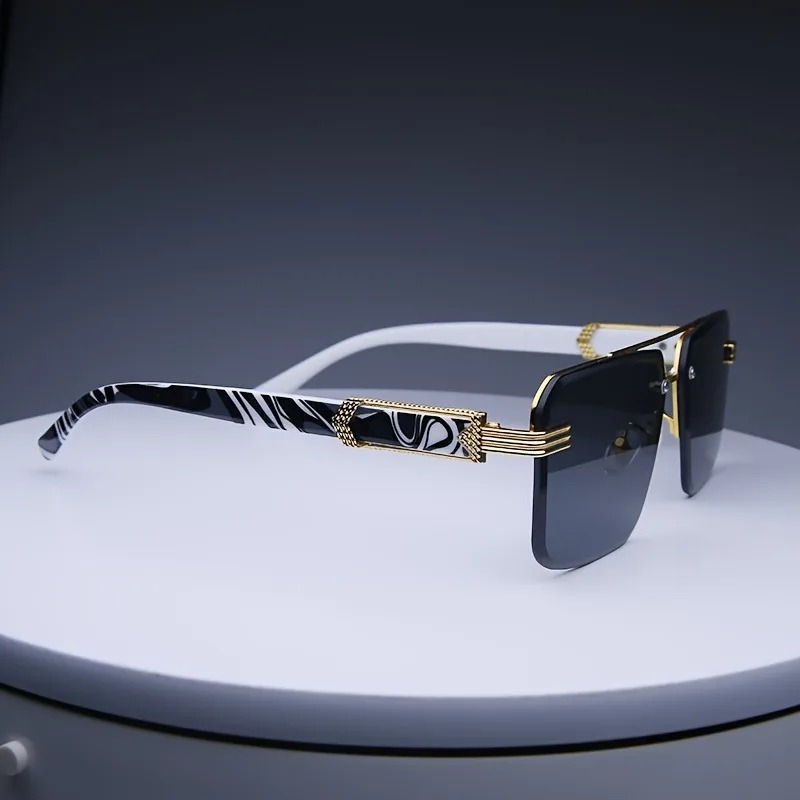 Fashion Rimless Sunglasses Men - Women Fashion Glasses 리뷰 및 가격