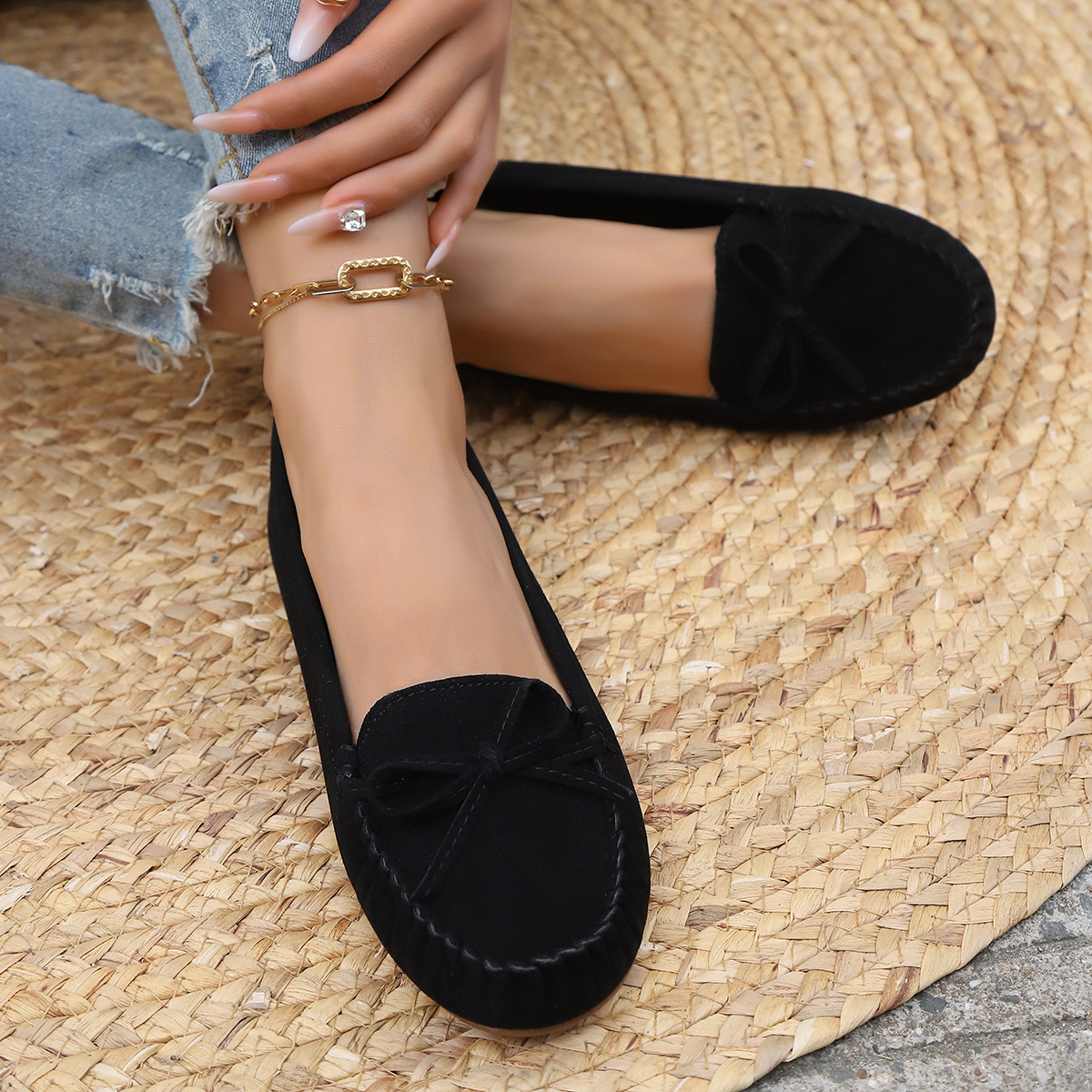 Spring and Autumn Elegant Roun - Women'S Fashion Shoes 리뷰 및 가격