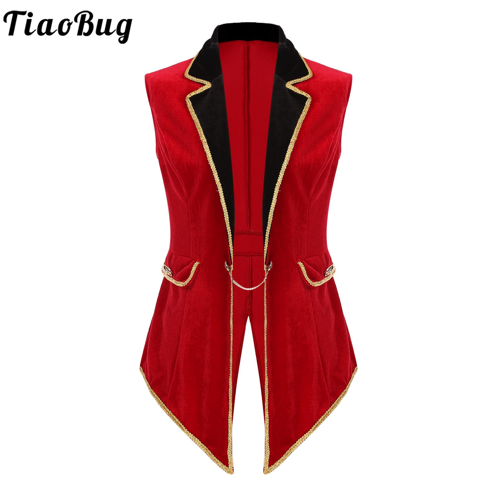 Womens Circus Ringmaster Costu - Velvet Blazer Women 리뷰 및 가격