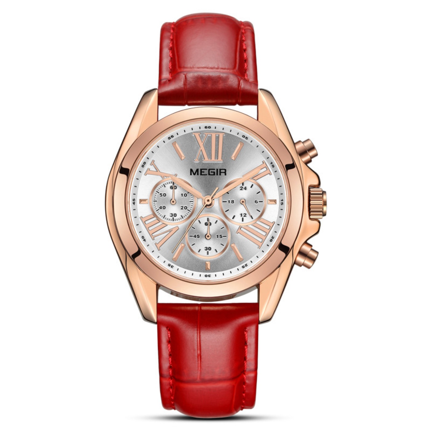 MEGIR New Luxury Leather Watch - Fashion Women Watches 리뷰 및 가격