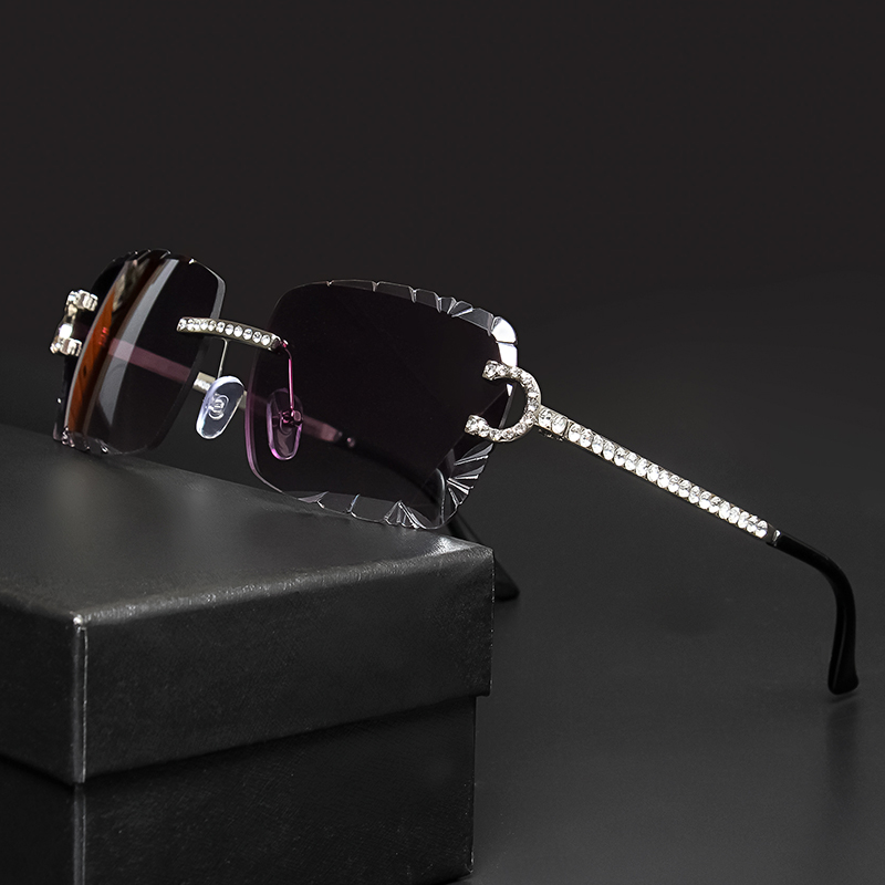 Fashion Rimless Square Sunglas - Women'S Fashion Eyeglass Frames 리뷰 및 가격