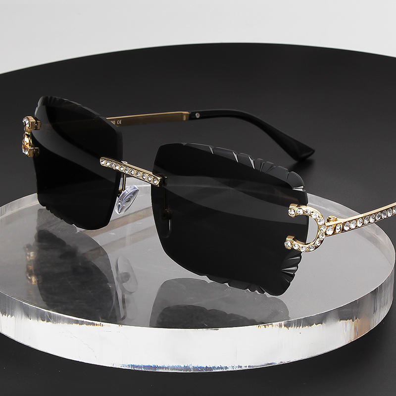 Fashion Rimless Square Sunglas - Women'S Fashion Eyeglass Frames 리뷰 및 가격