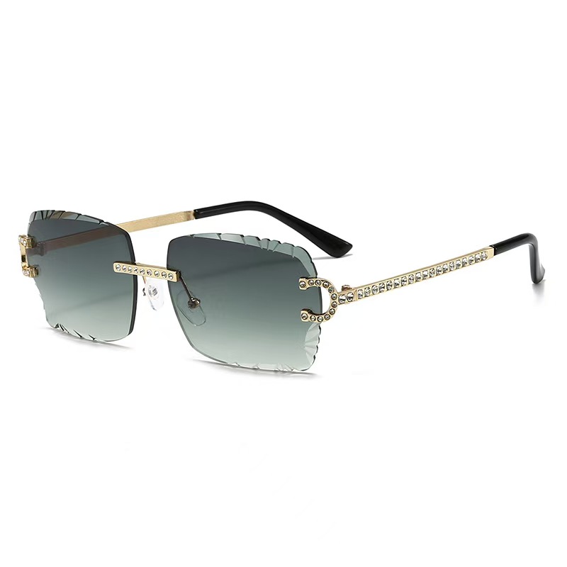 Fashion Rimless Square Sunglas - Women'S Fashion Eyeglass Frames 리뷰 및 가격