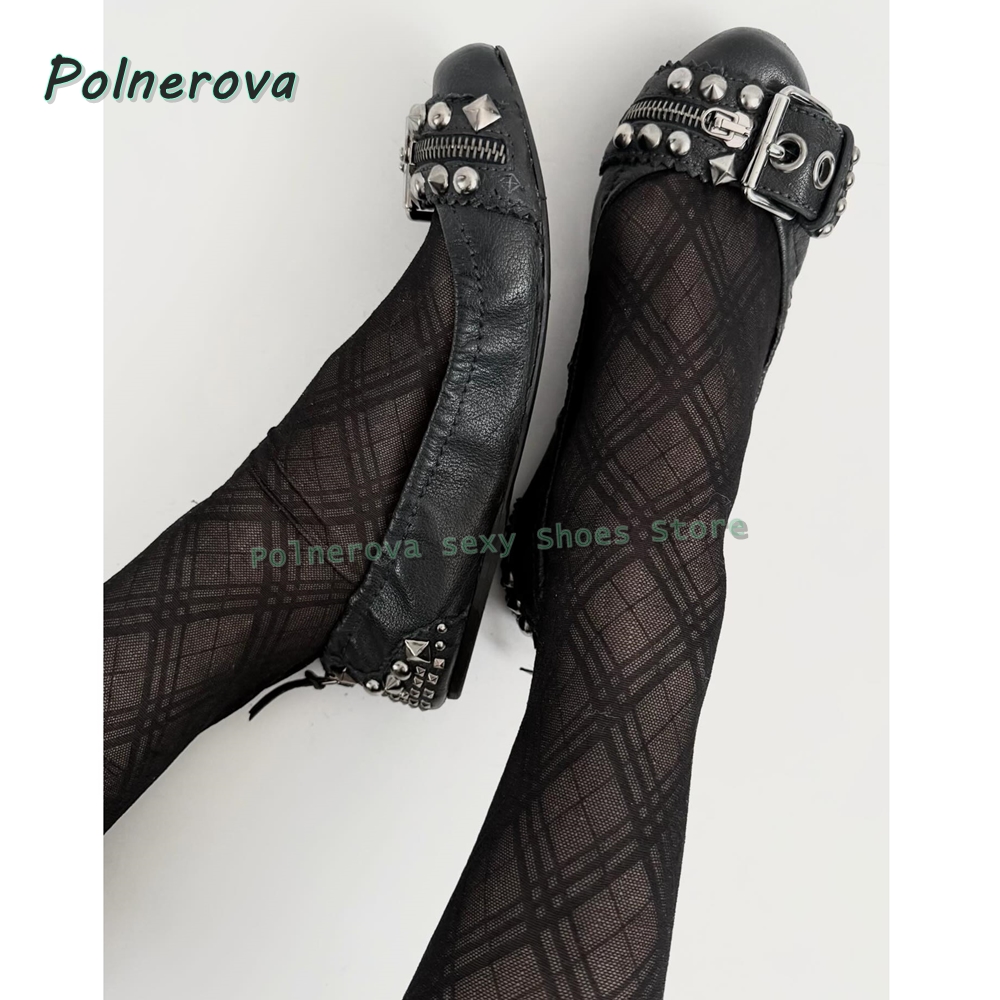Rivet Belt Buckle Mary Jane Sh - Women'S Fashion Spring Summer 2026 리뷰 및 가격