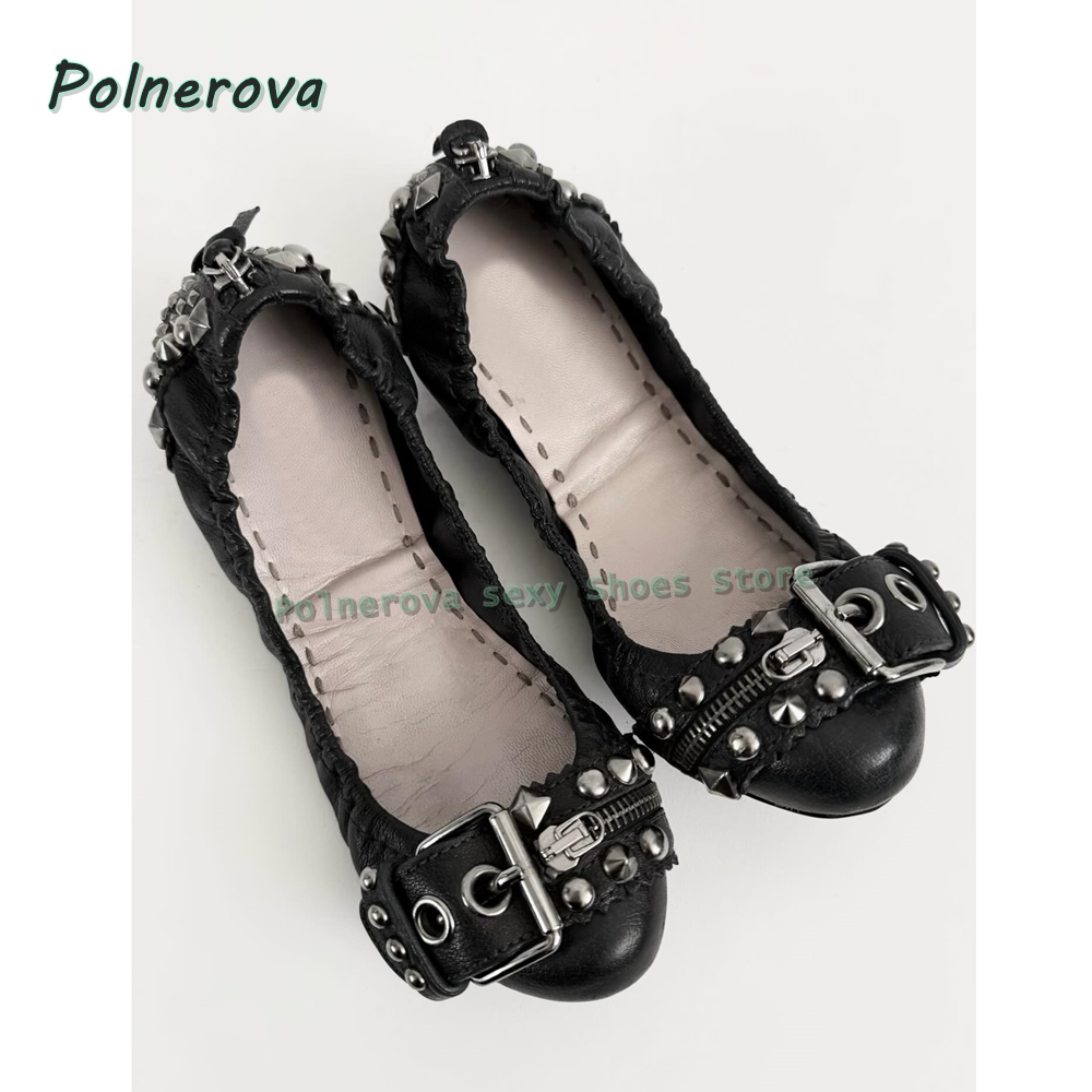 Rivet Belt Buckle Mary Jane Sh - Women'S Fashion Spring Summer 2026 리뷰 및 가격