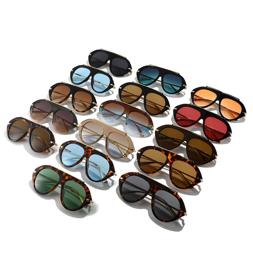 New Oversized Pilot Sunglasses - Women'S Fashion Of The 70S 리뷰 및 가격