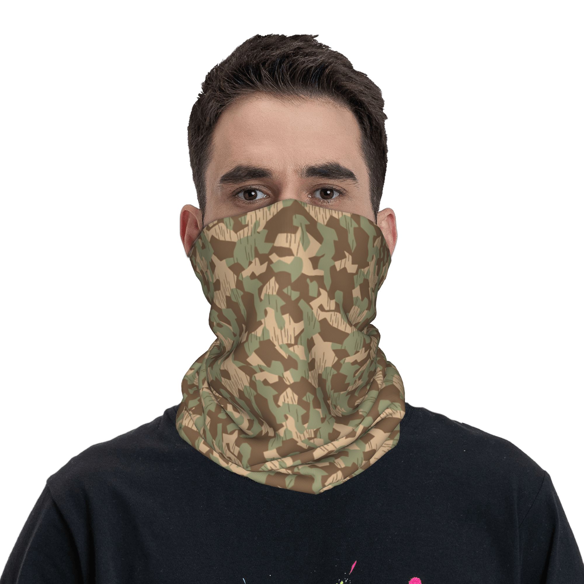 WW2 German Camos Bandana Neck  - Women'S Fashion Ww2 리뷰 및 가격