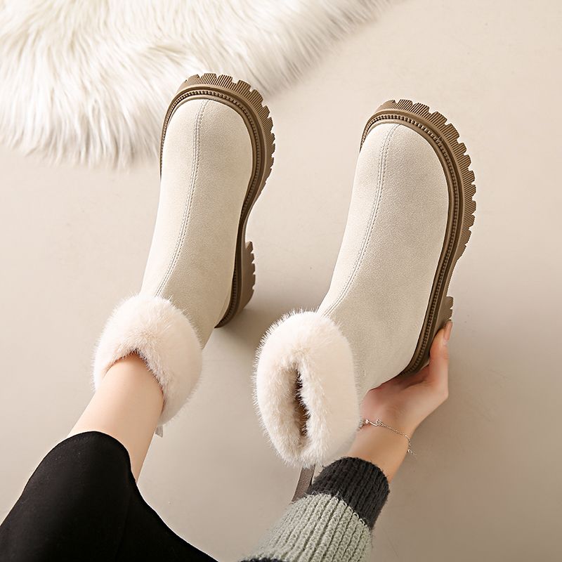Zip Women's Snow Boots Furry A - Sale Fashion Women 리뷰 및 가격