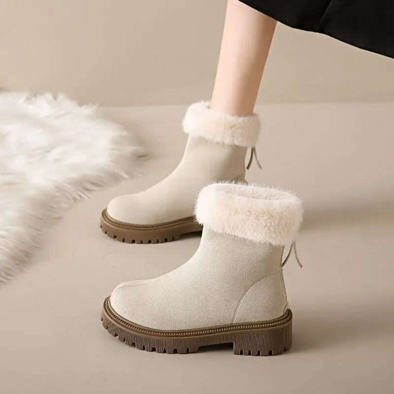 Zip Women's Snow Boots Furry A - Sale Fashion Women 리뷰 및 가격