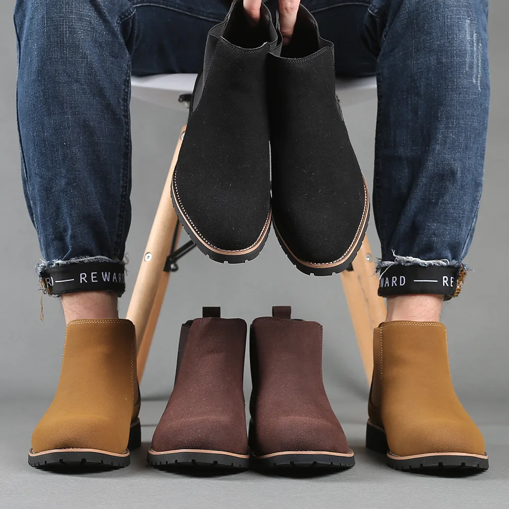 Men Ankle Boots British Style  - Women'S Fashion Winter 2025 리뷰 및 가격