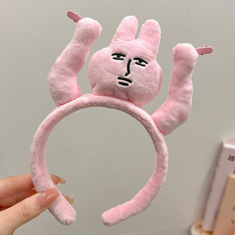 1pc Cute Pink Rabbit Ear Headb - Women Fashion Fun 리뷰 및 가격