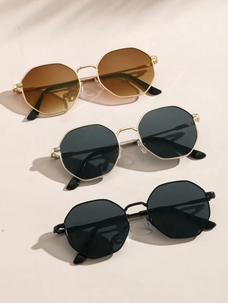 1/3 Pcs Metal Geometric-Round  - Women'S Fashion Eyeglass Frames 리뷰 및 가격