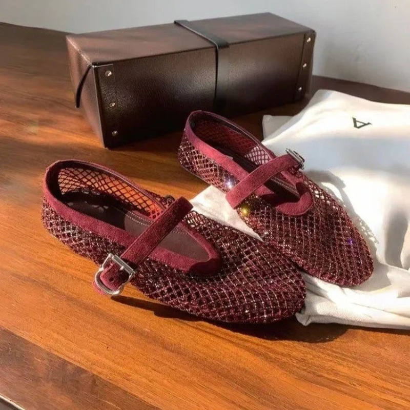Hollow Rhinestone Baotou Sanda - Women'S Fashion Shoes 리뷰 및 가격