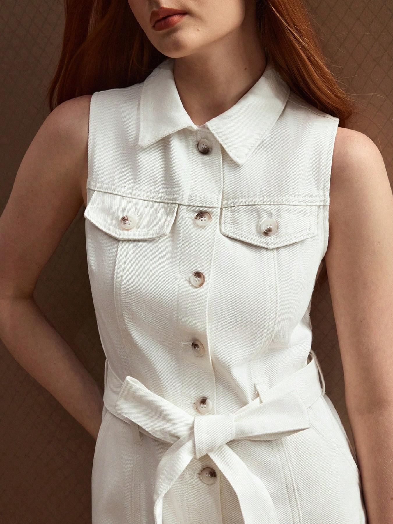 Summer Dress! Sleeveless Waist - Ruched Dress Mini 리뷰 및 가격