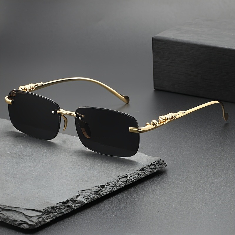 Fashion Rimless Metal Sunglass - Women Fashion Glasses 리뷰 및 가격