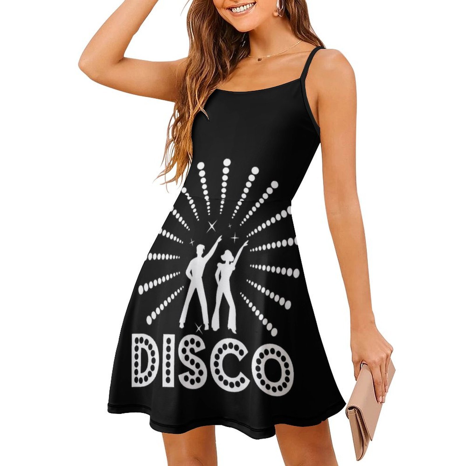 White And Black 70S Disco Part - Women'S Fashion Of The 70S 리뷰 및 가격